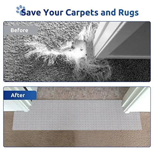 197''*11.8'' Cat Scratch Furniture Protectors,Single-Sided Sticky Couch Protector for Cats,Transparency Couch Protector from Cat Scratching,Sofa Corner Training Tape Deterrent (1 roll-197''*11.8'')