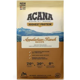 Acana Regionals Appalachian Ranch Dry Dog Food 4.5lb