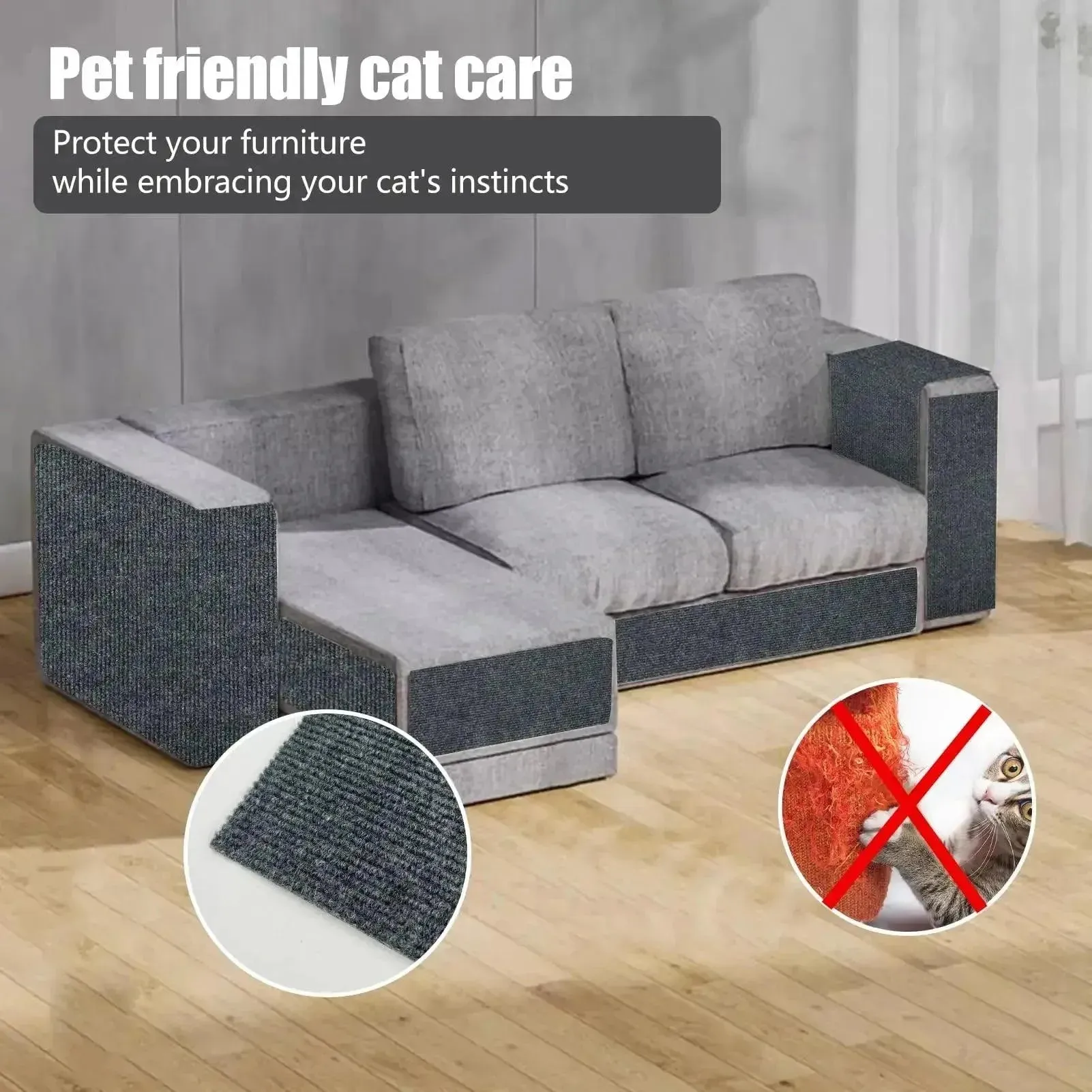 Anti-Scratch Sofa Mat