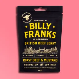 Billy Franks - Beef Jerky - Roast Beef & Mustard