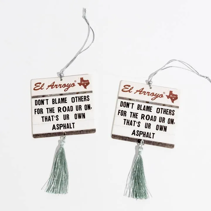 Car Air Freshener (2 Pack) - Ur Own Asphalt