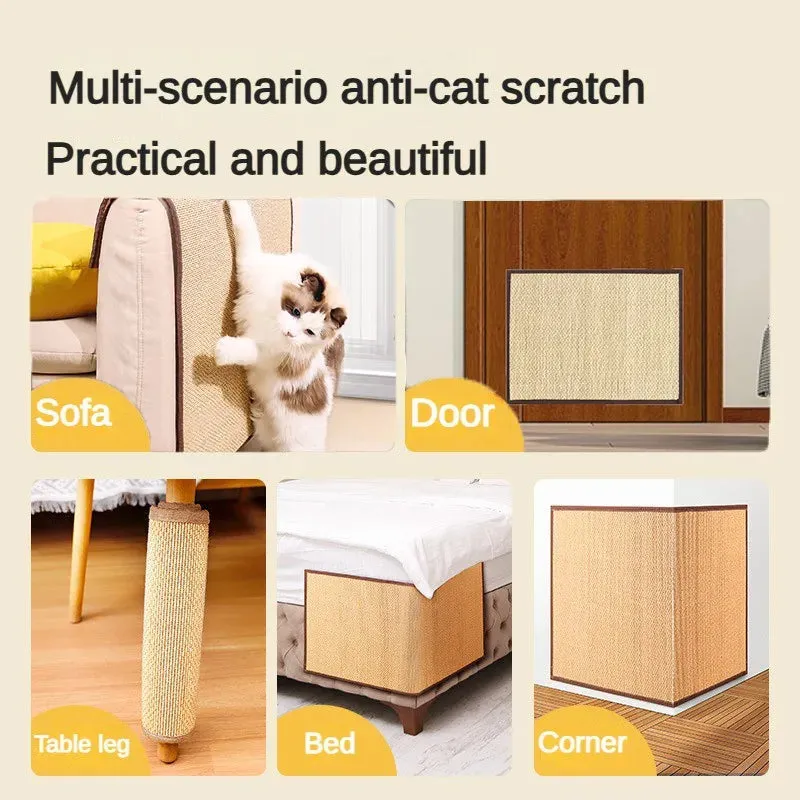 Cat Tree Scratching Claw Post - Pet Cat Couch Scratch Guards, Mat Scraper Protector Sofa for Cats, Scratcher Paw Pads, Pet Furniture