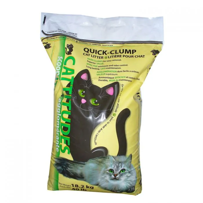 Cattitudes Quick-Clump Cat Litter [40lb]