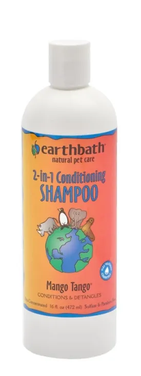 Earthbath Natural 2 in 1 Shampoo - Mango Tango