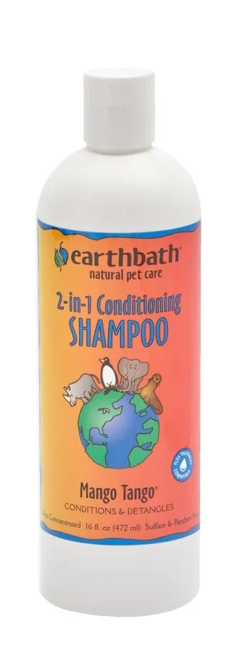 Earthbath Natural 2 in 1 Shampoo - Mango Tango