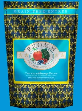 Fromm 4-Star Grain Free Cat Food (Dry) - Chicken au Frommage