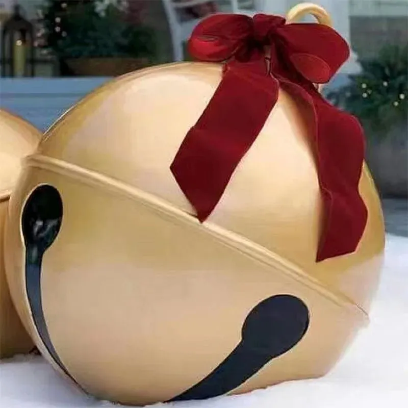 Giant Inflatable Christmas Ornament - Christmas Decoration Outdoor Inflatable Ball