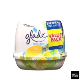 Glade Scented Gel Lemon (Twin Pack) 180g X 2