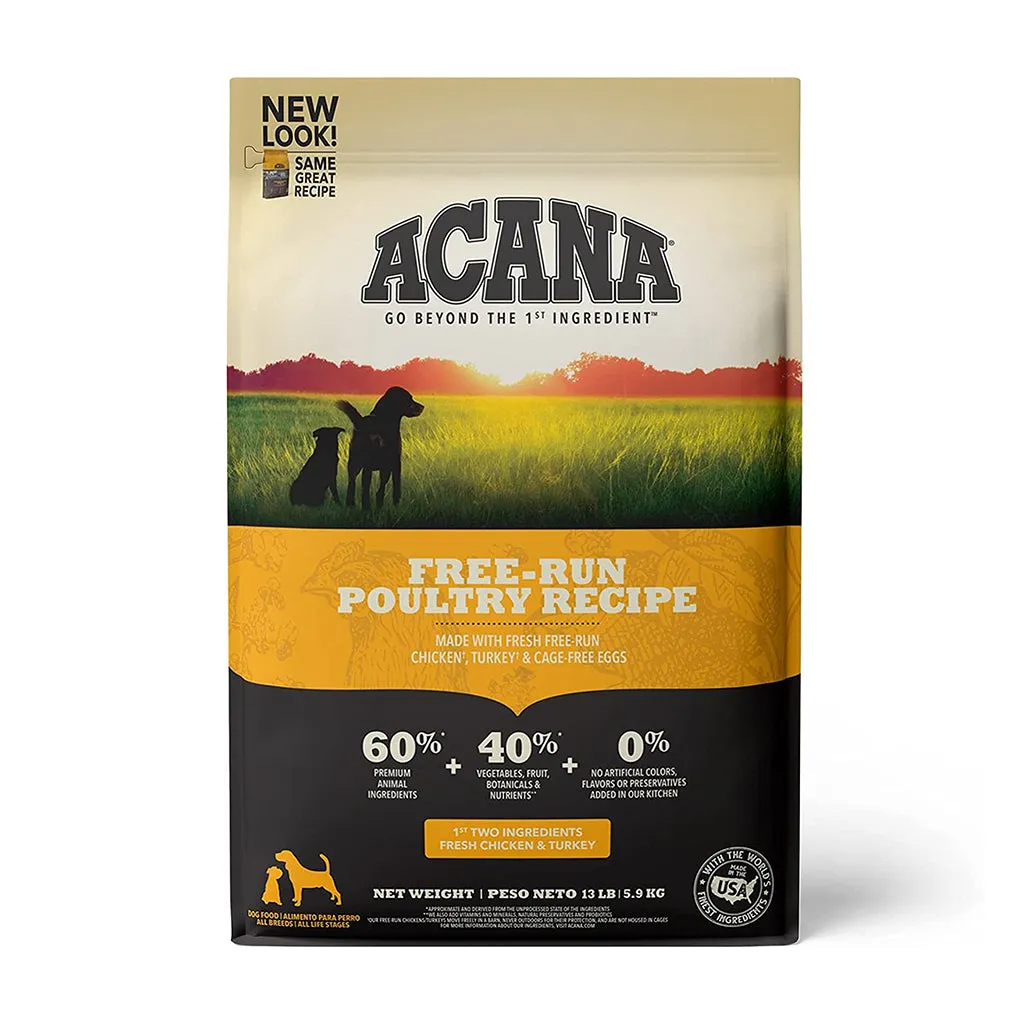 Heritage Free Run Poultry Dry Dog Food