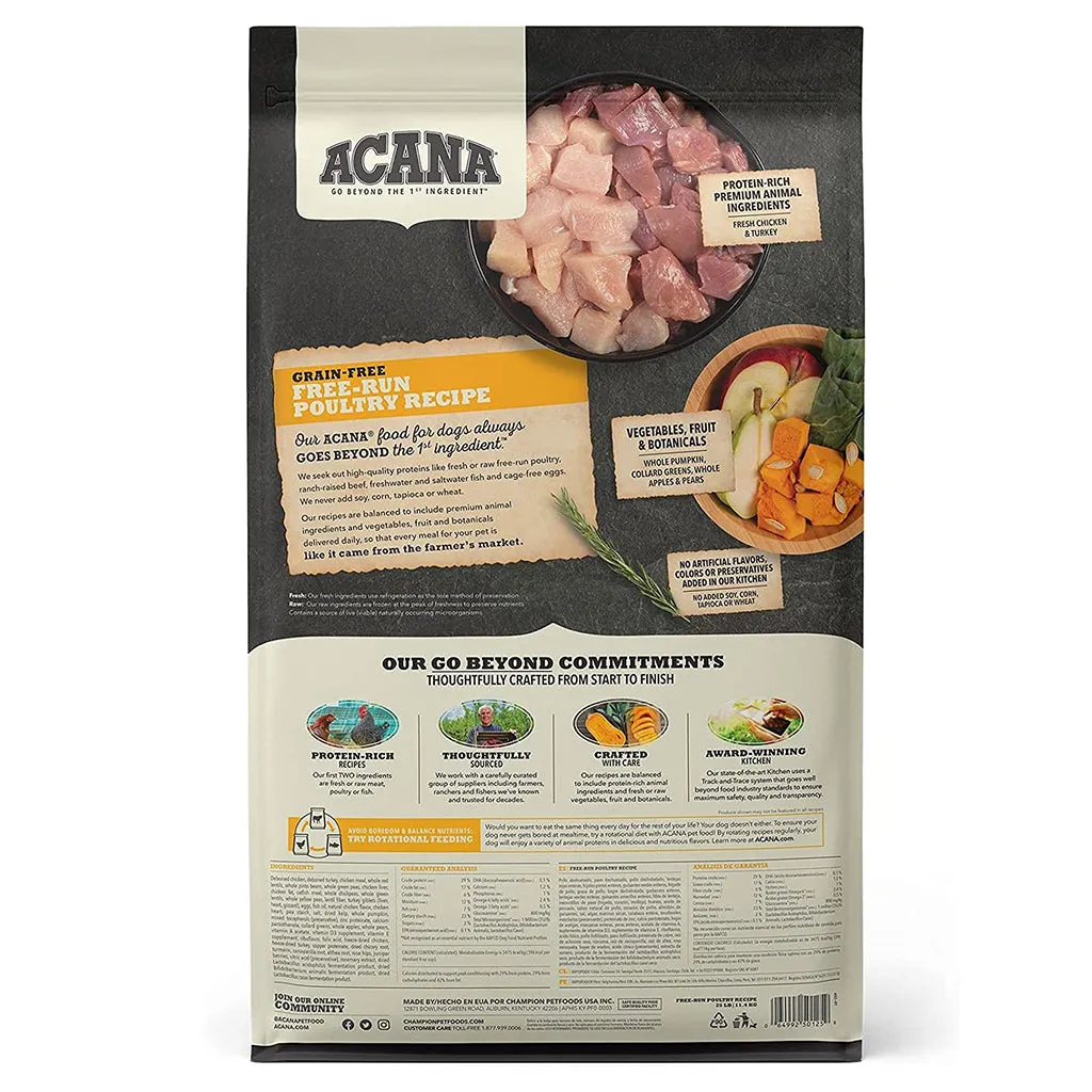 Heritage Free Run Poultry Dry Dog Food