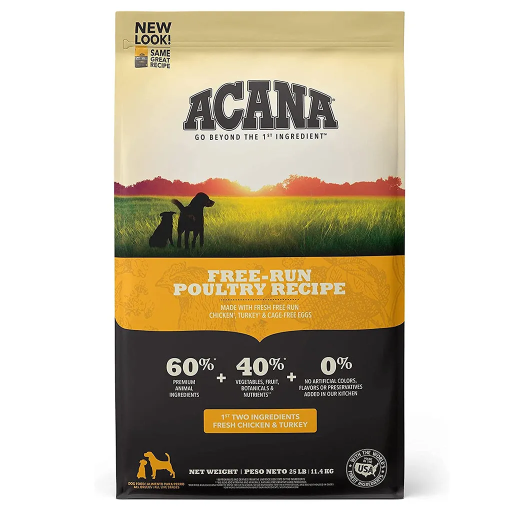 Heritage Free Run Poultry Dry Dog Food