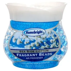HOMEBRIGHT SEASIDE COTTON FRAGRANT AIR FRESHENER BEADS 227G - HBSSCFAFB227