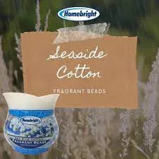 HOMEBRIGHT SEASIDE COTTON FRAGRANT AIR FRESHENER BEADS 227G - HBSSCFAFB227