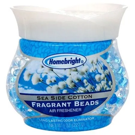 HOMEBRIGHT SEASIDE COTTON FRAGRANT AIR FRESHENER BEADS 227G - HBSSCFAFB227