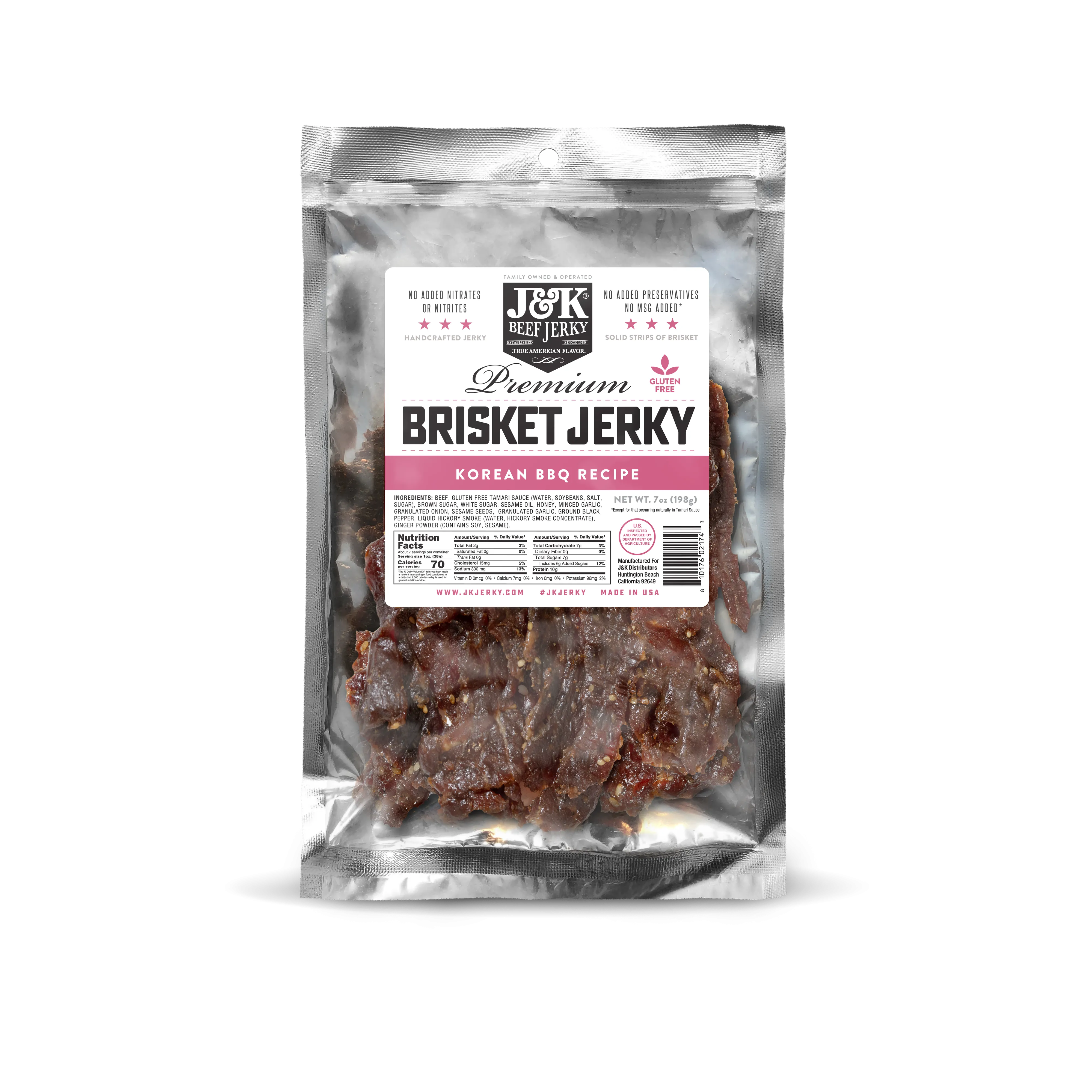J&K Beef Brisket - Korean BBQ Flavor