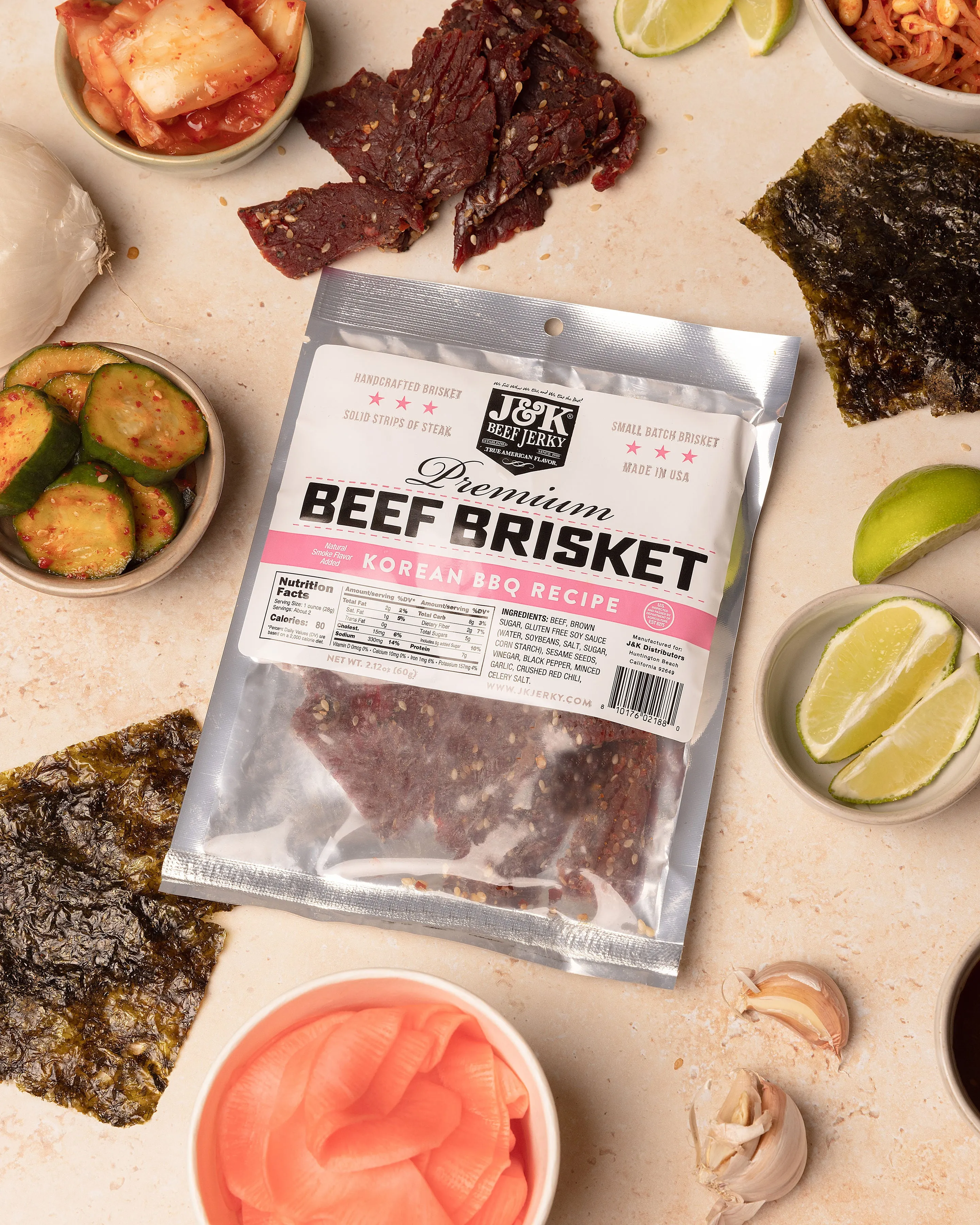 J&K Beef Brisket - Korean BBQ Flavor