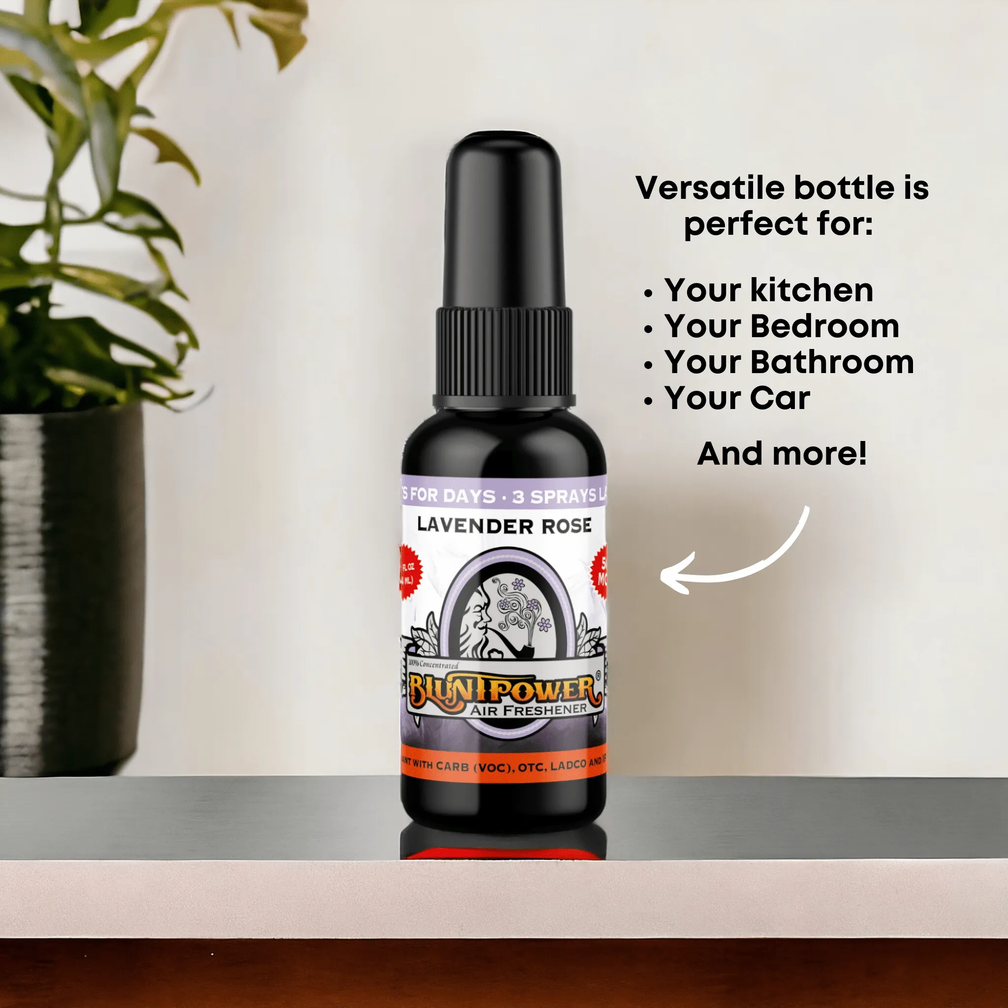 Lavender Rose Air Freshener Spray