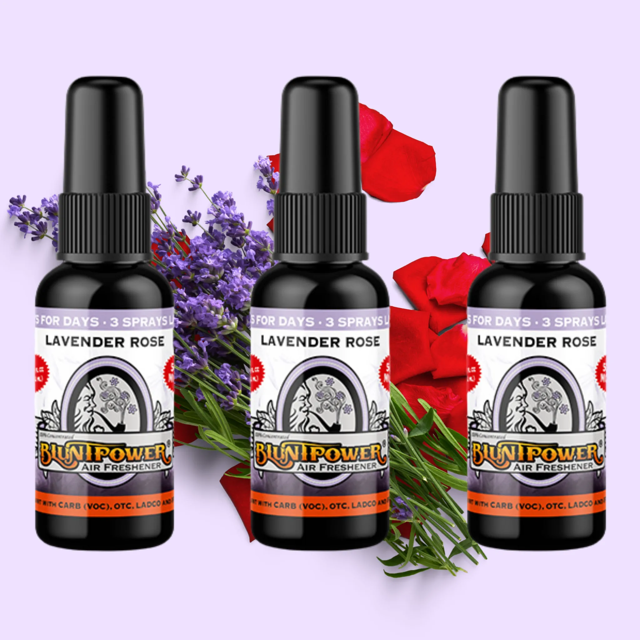 Lavender Rose Air Freshener Spray