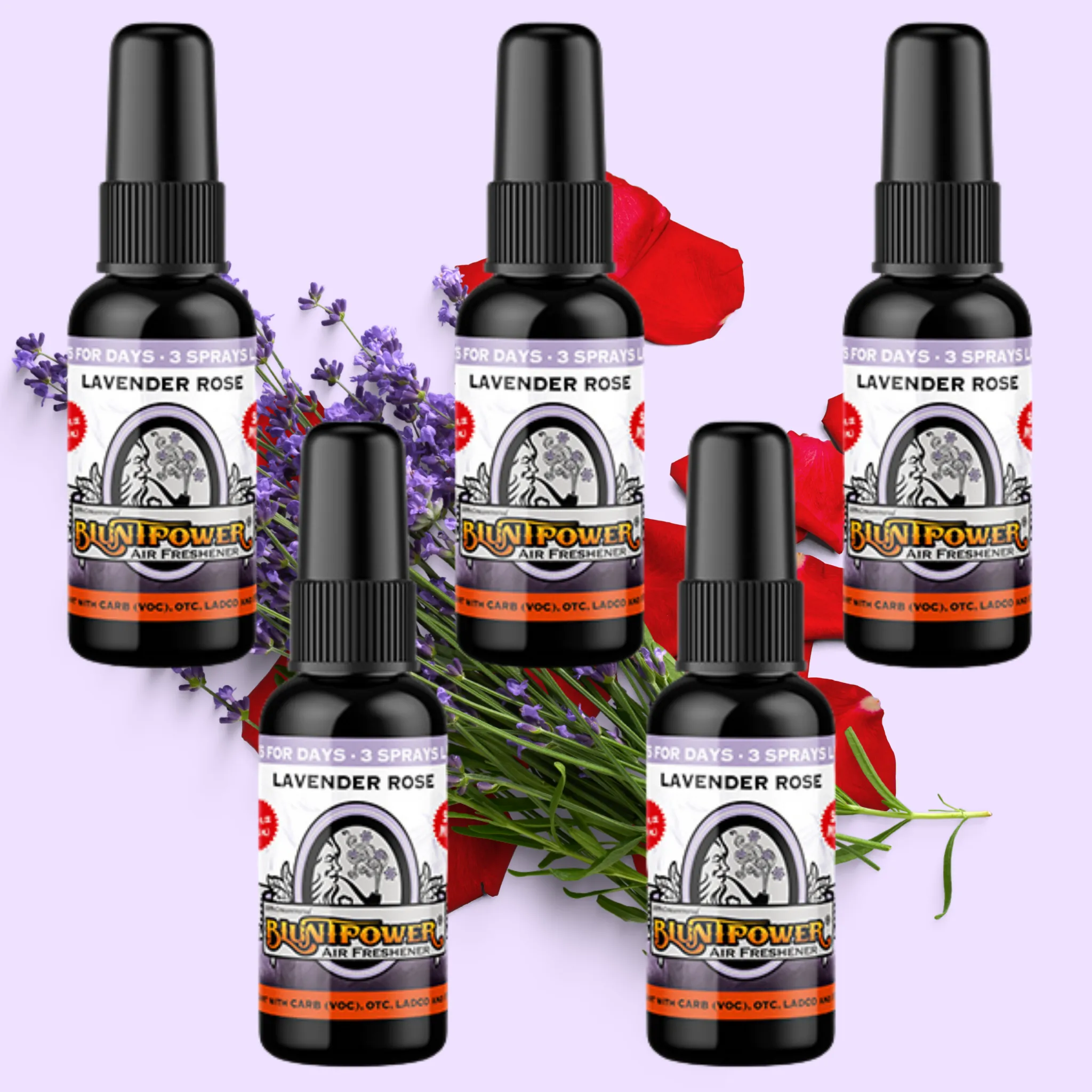 Lavender Rose Air Freshener Spray