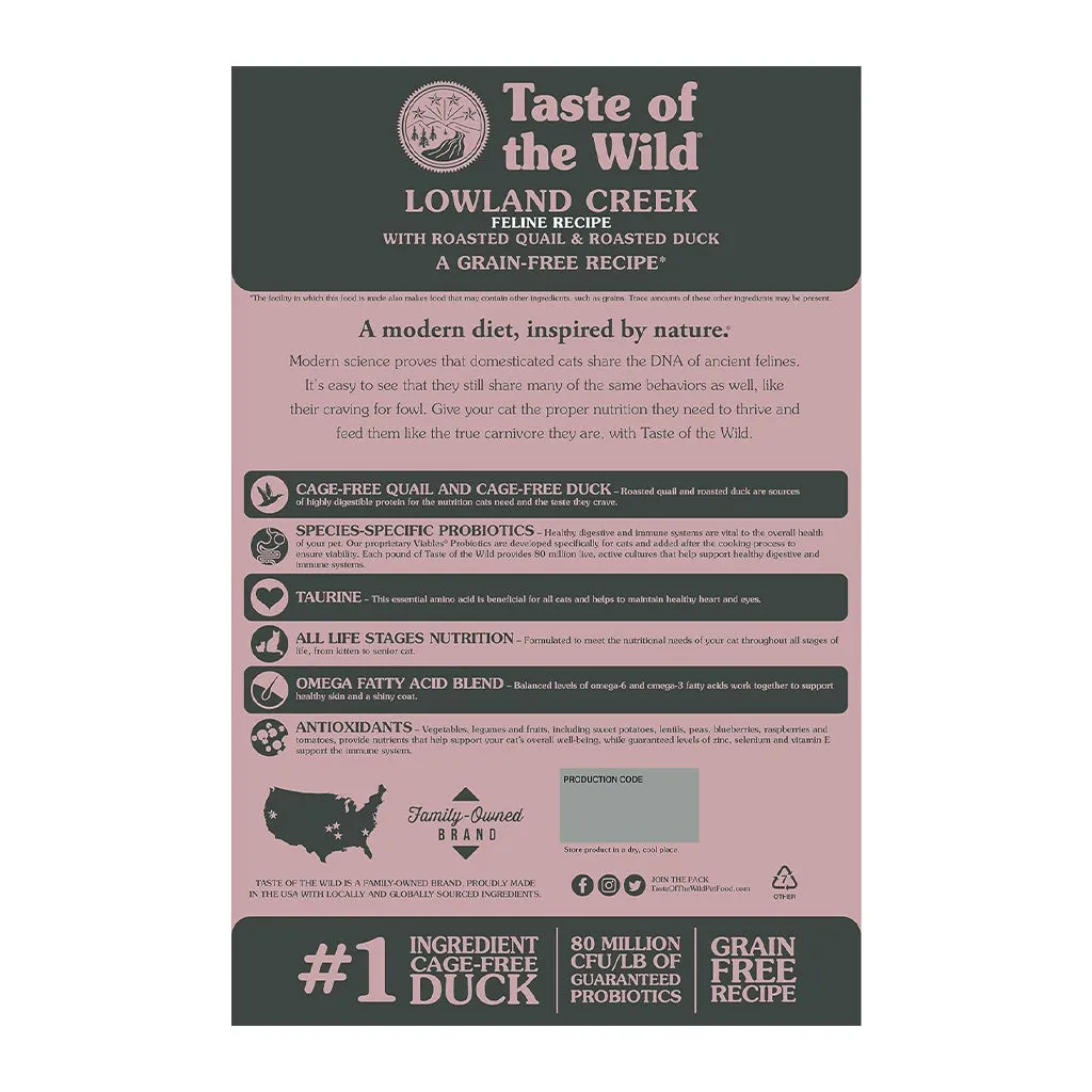 Lowland Creek w/ Roasted Quail & Roasted Duck