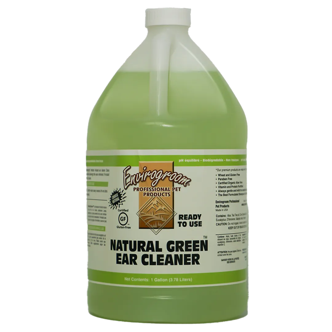 Natural Green Ear Cleaner 1 Gallon by Envirogroom