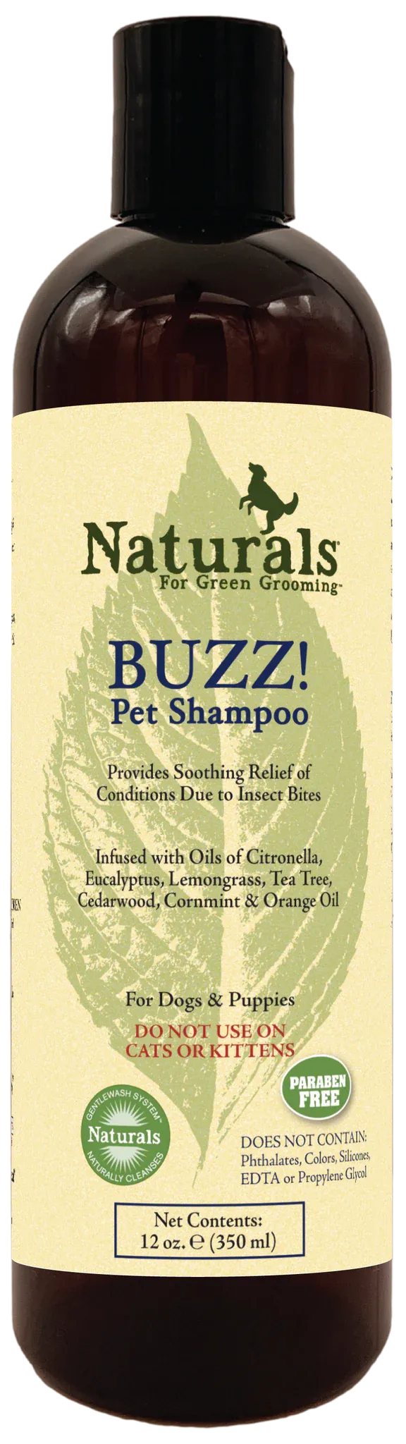 Naturals Buzz! Pet Shampoo 12oz