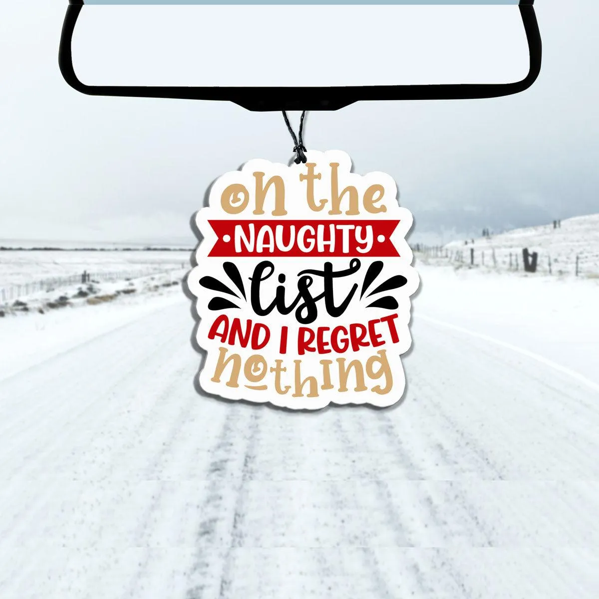 Naughty List Freshie
