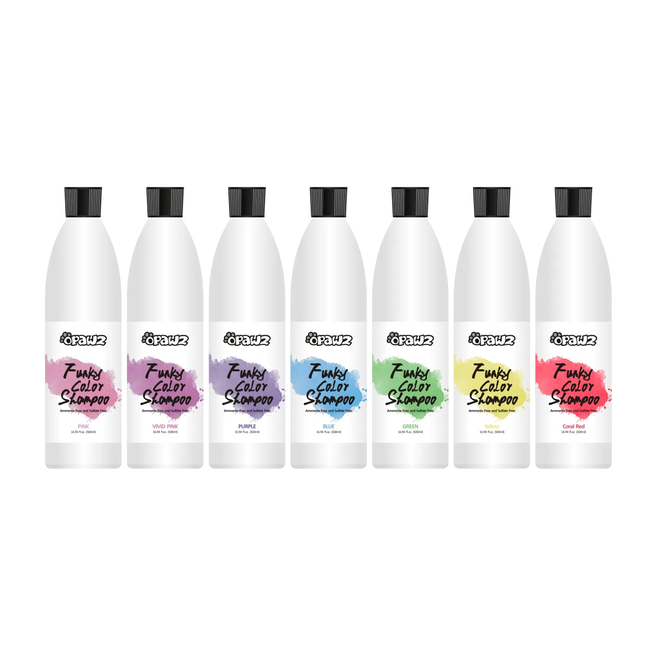 OPAWZ Funky Color Shampoo - Fuschia - 500ml (FC08)