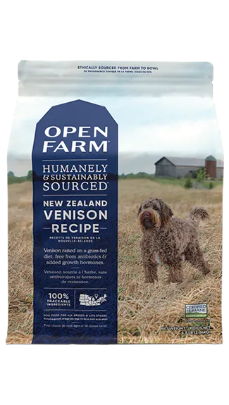 Open Farm Dry Dog Food: New Zealand Venison Recipe