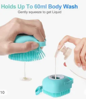 PET SHAMPOO BRUSH