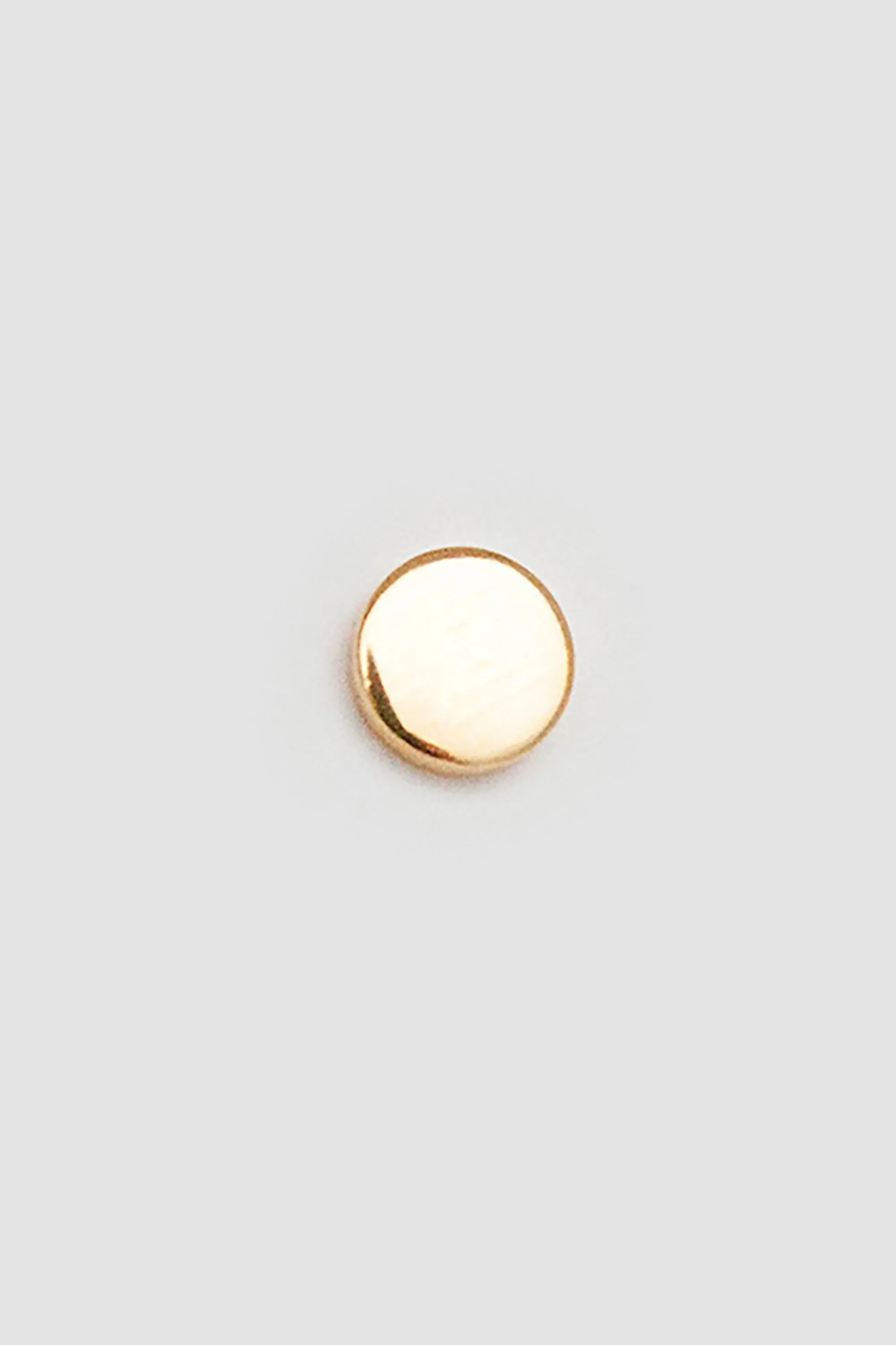 pill ear stud gold <br> by Neinties