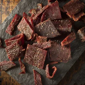 Plum Creek Wagyu Salt & Pepper 100% Fullblood Wagyu Beef Jerky 4 Oz Bag