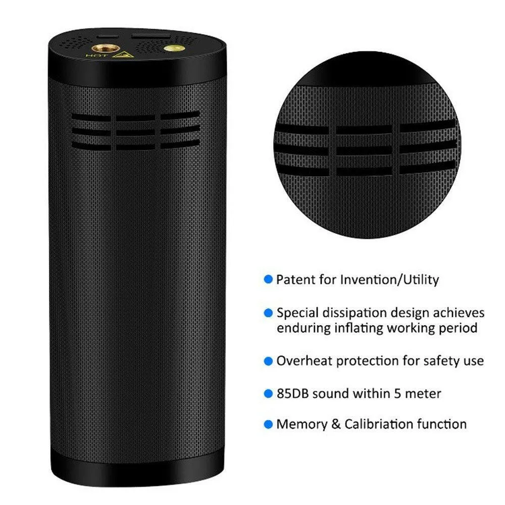 Portable Air Compressor Mini Rechargeable Electric Air Inflator Intelligent Multi-Function Air Pump For Ball And Car Bike Tires