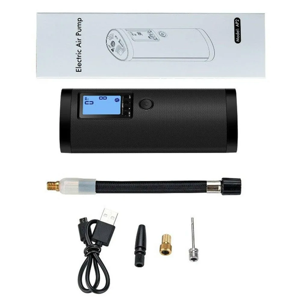 Portable Air Compressor Mini Rechargeable Electric Air Inflator Intelligent Multi-Function Air Pump For Ball And Car Bike Tires