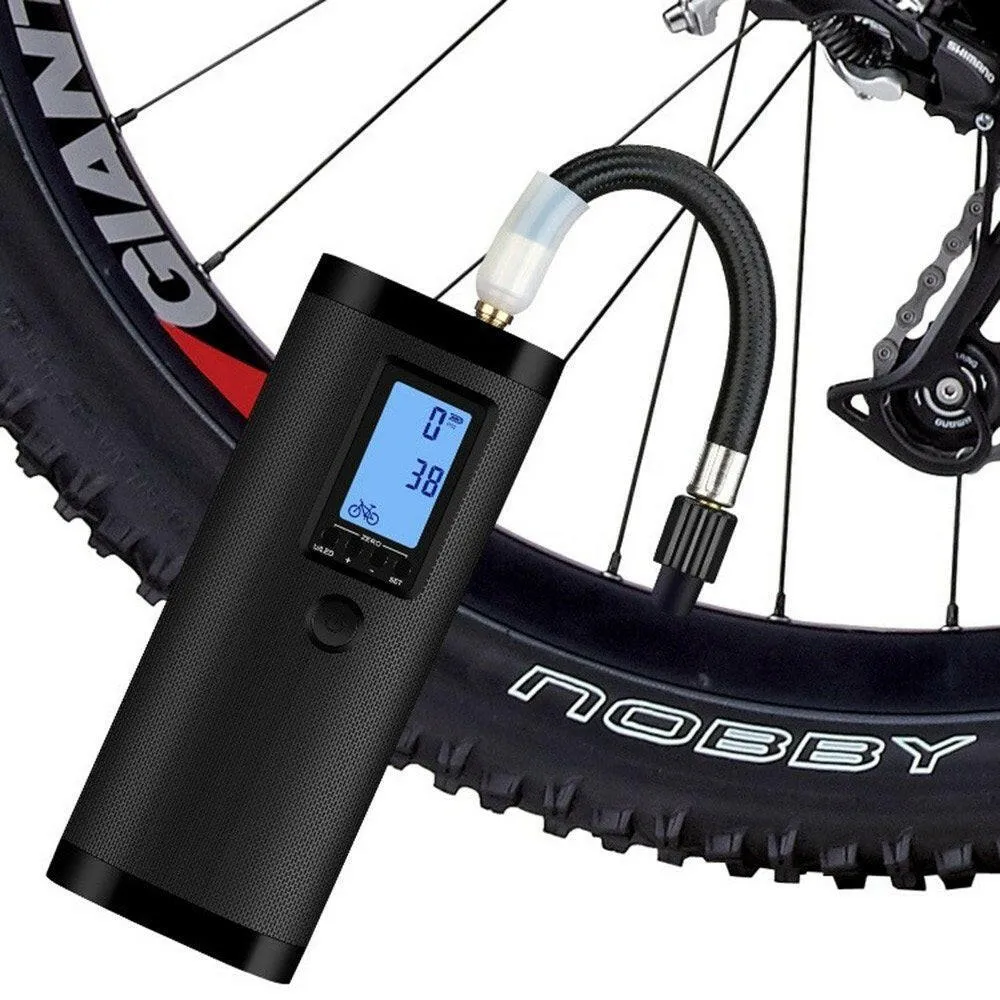 Portable Air Compressor Mini Rechargeable Electric Air Inflator Intelligent Multi-Function Air Pump For Ball And Car Bike Tires