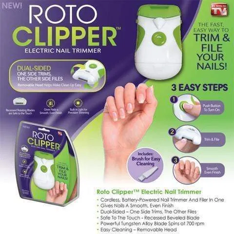Roto Clipper Electric Nail Trimmer