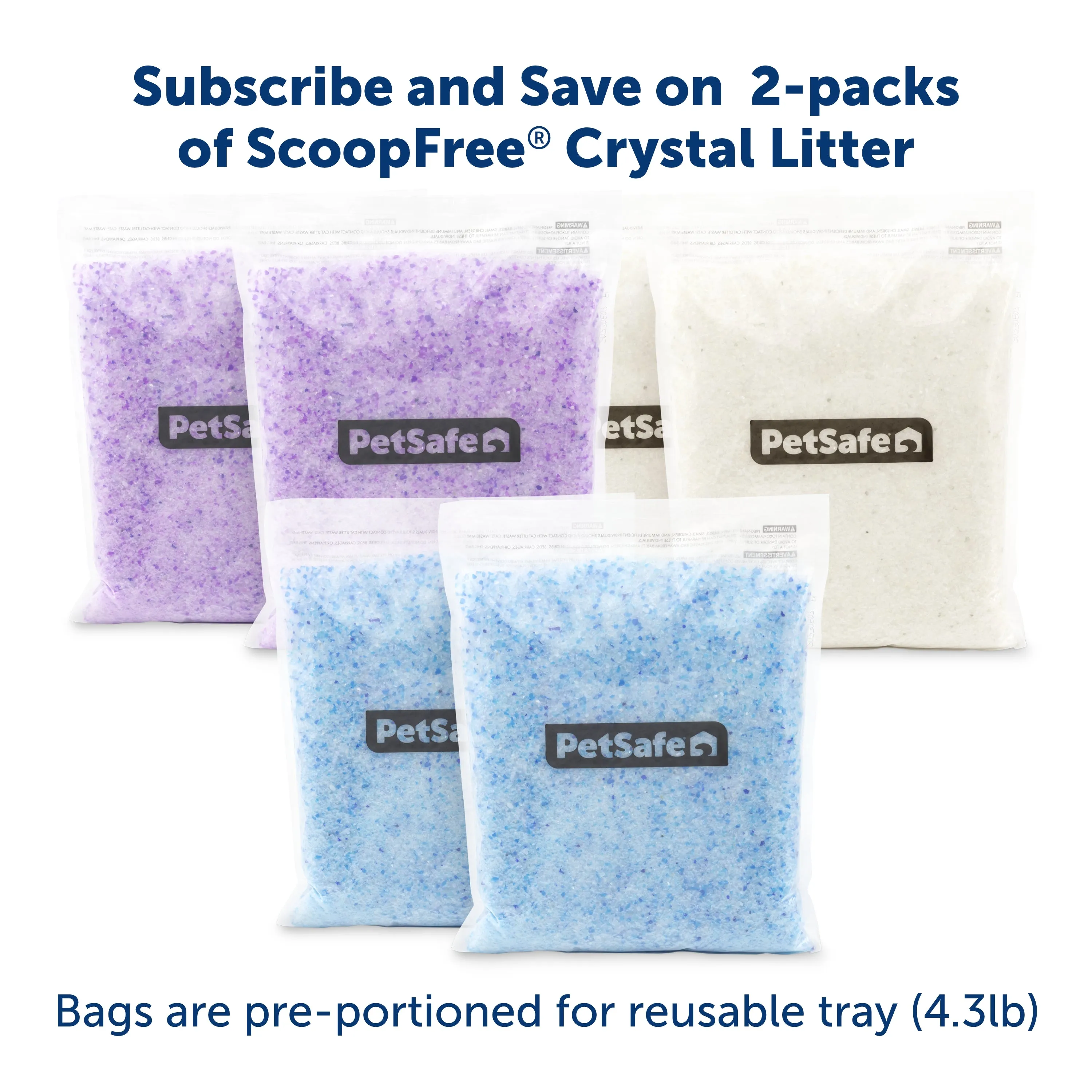 ScoopFree® Stainless Steel Reusable Cat Litter Tray