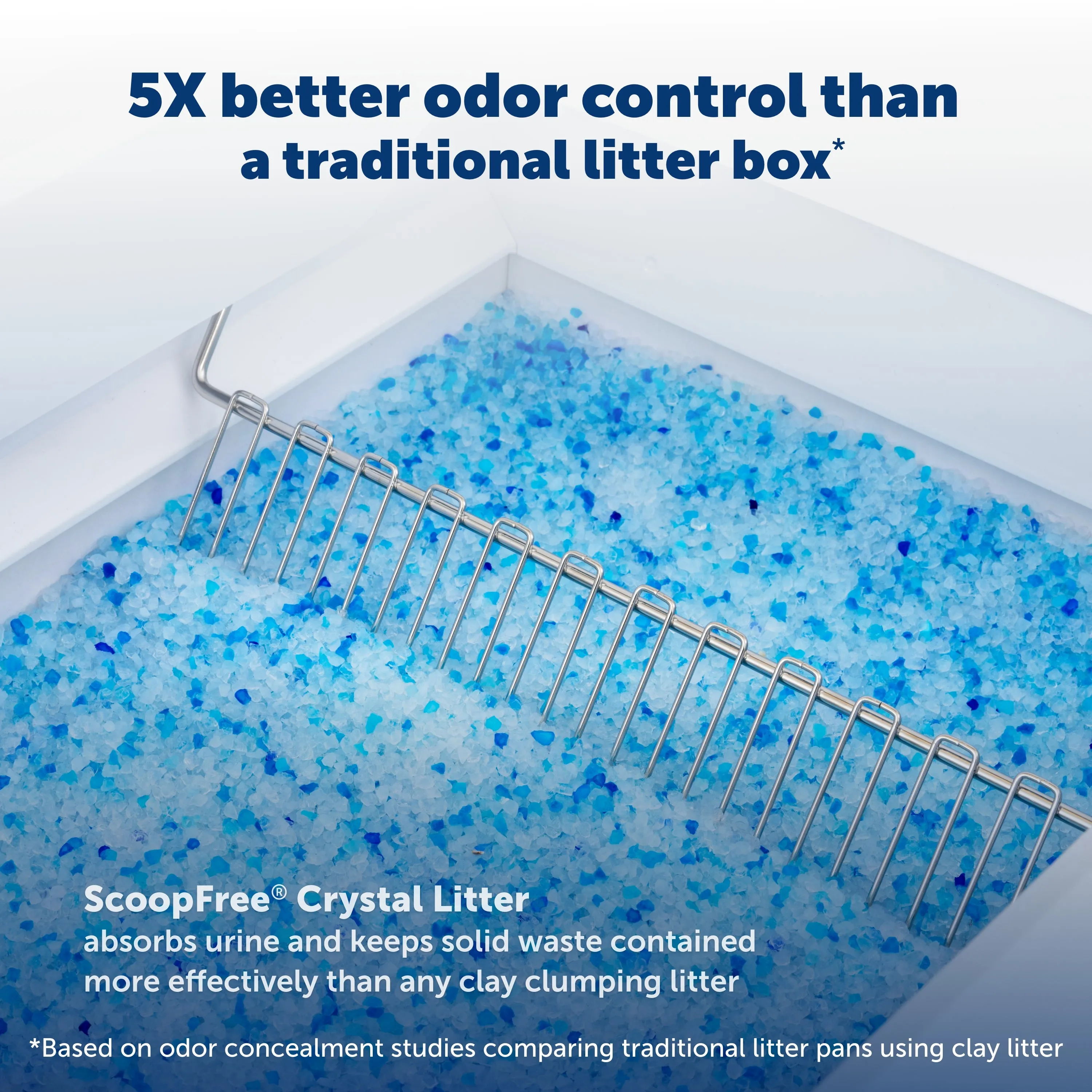 ScoopFree® Stainless Steel Reusable Cat Litter Tray