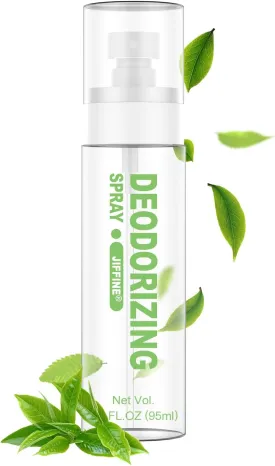 Shoe Deodorizer Spray with Guava Extract  Natural Shoe Spray for Sports Gear, Gym Bags, Shoes, Clothing, Pet Bedding & All Fabrics  Controls & Prevents Odors  3oz