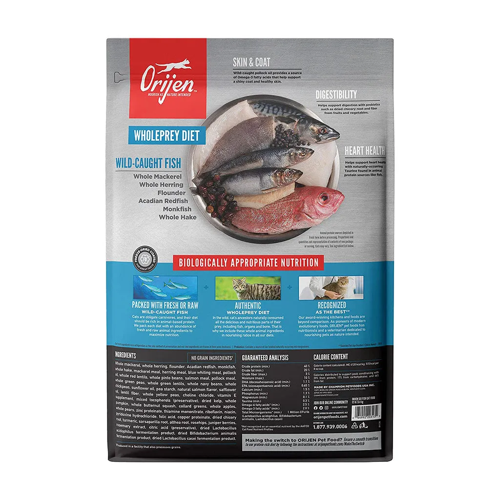 Six Fish for Cats Grain Free Dry Food