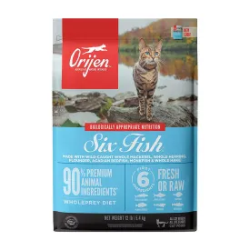 Six Fish for Cats Grain Free Dry Food