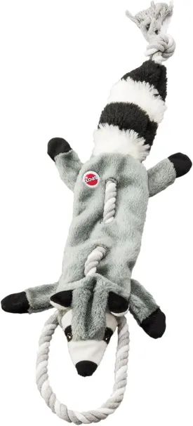 SPOT Forest Raccoon Skinneeez Tugs Stuffingless Dog Toy, 23in, Great for Tug of War
