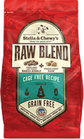 Stella & Chewy's Dry Dog Food Raw Blend Grain-Free Cage Free Recipe