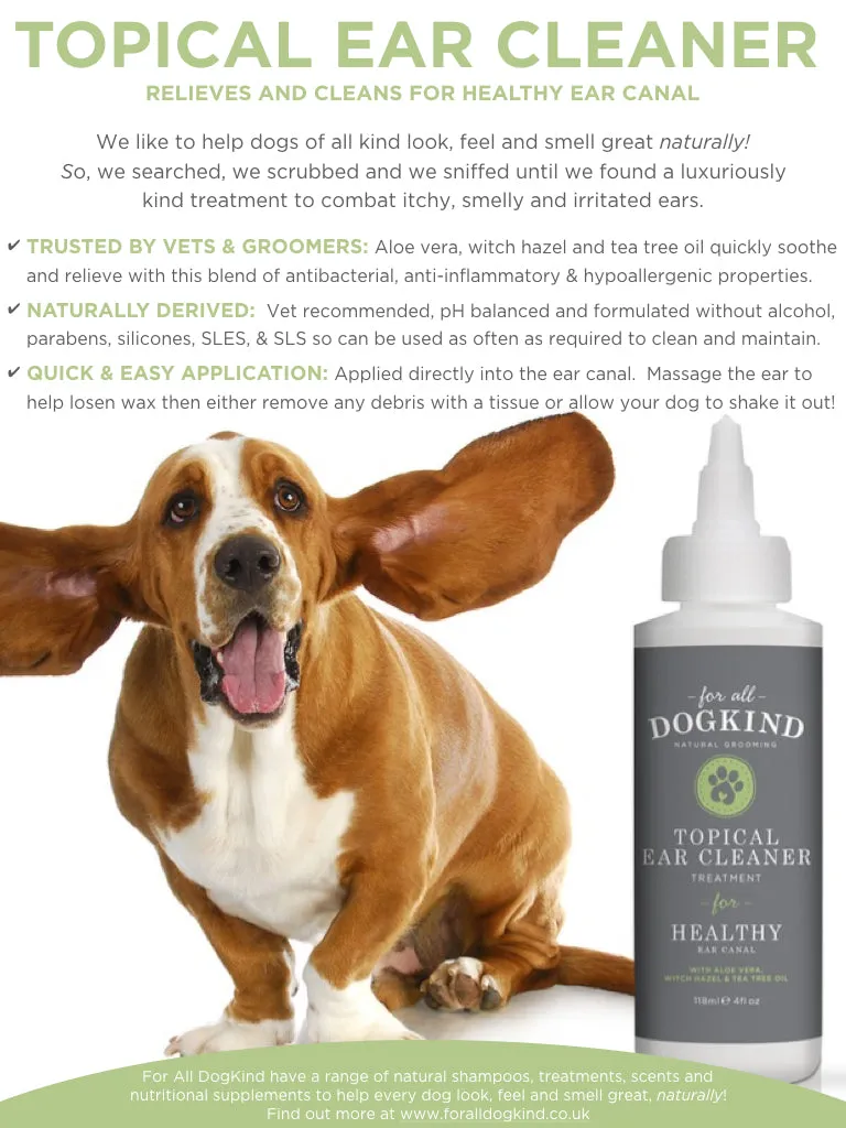 TOPICAL EAR CLEANER FOR HEALTHY EAR CANAL - TRADE