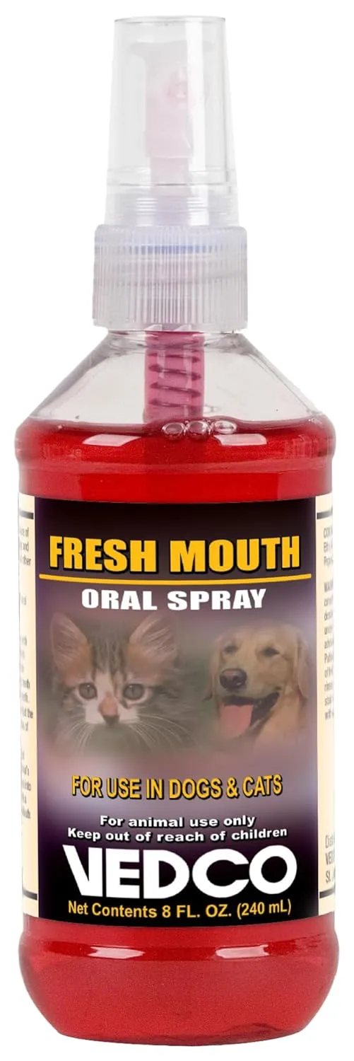 Vedco Fresh Mouth Oral Spray, 8 oz.