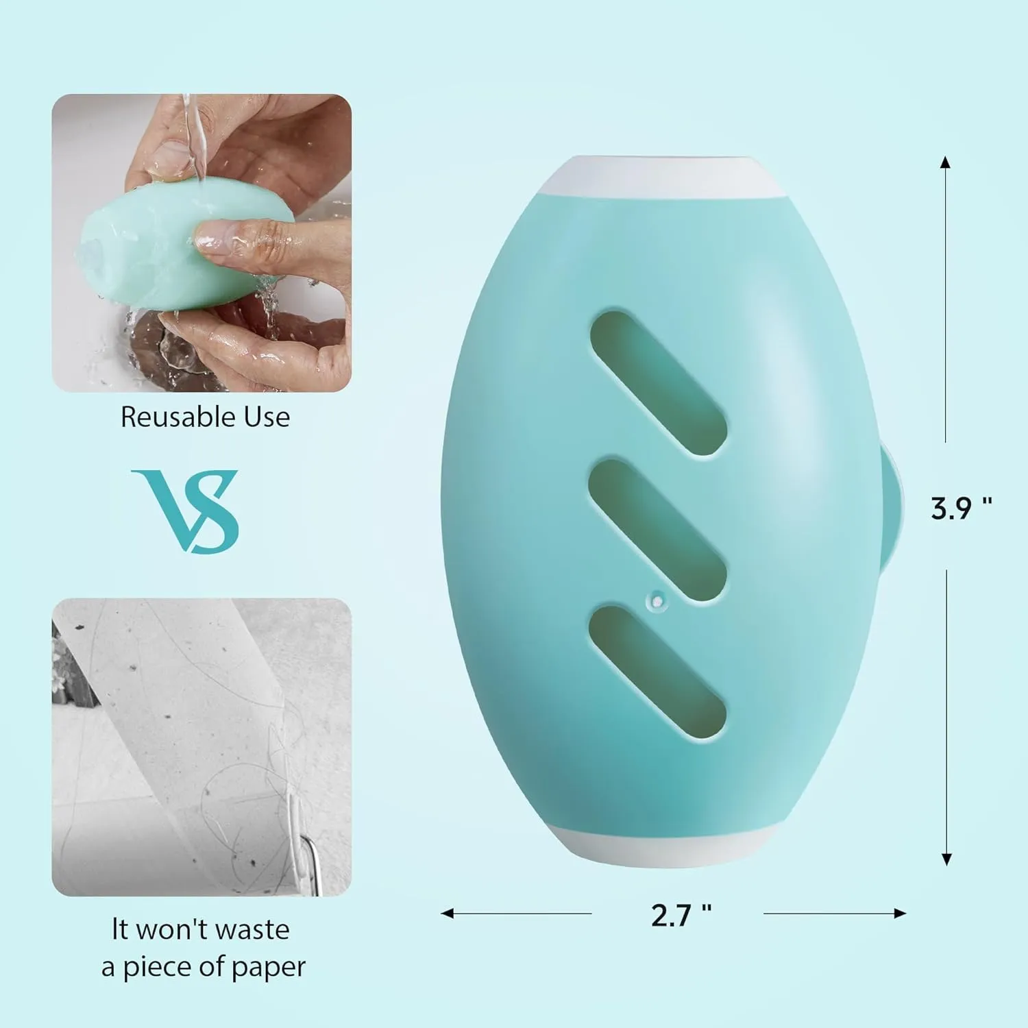 Washable Reusable Gel Lint Roller for Pet HairPortable Mini Dog Cat Pet Hair Remover for ClothesLaundries Dust Fuzz Fur -Sticky Cleaner- Small Travel Animal Fur Removal Tool (White)
