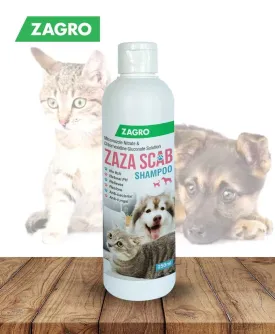 Zaza Scab Shampoo for Dogs and Cats - 250mL